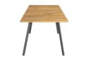 B&D home Ausziehtisch MARA Metallgestell Wildeiche-Optik Bild 4