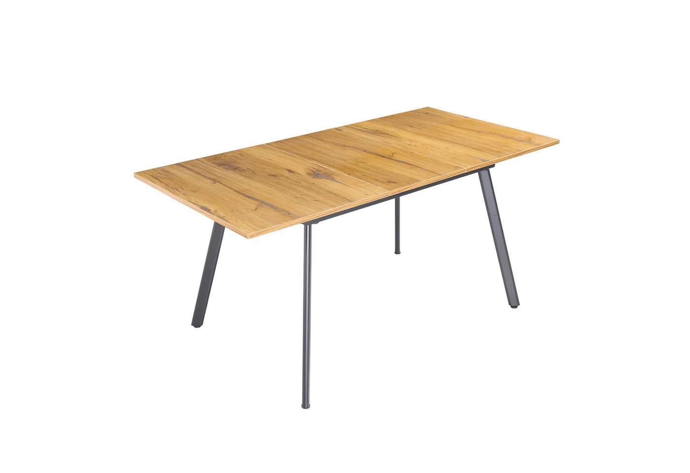 B&D home Ausziehtisch MARA Metallgestell Wildeiche-Optik - Bild 5