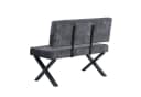 B&D home Eckbank EKA Industrial Style gepolstert Anthrazit Bild 3