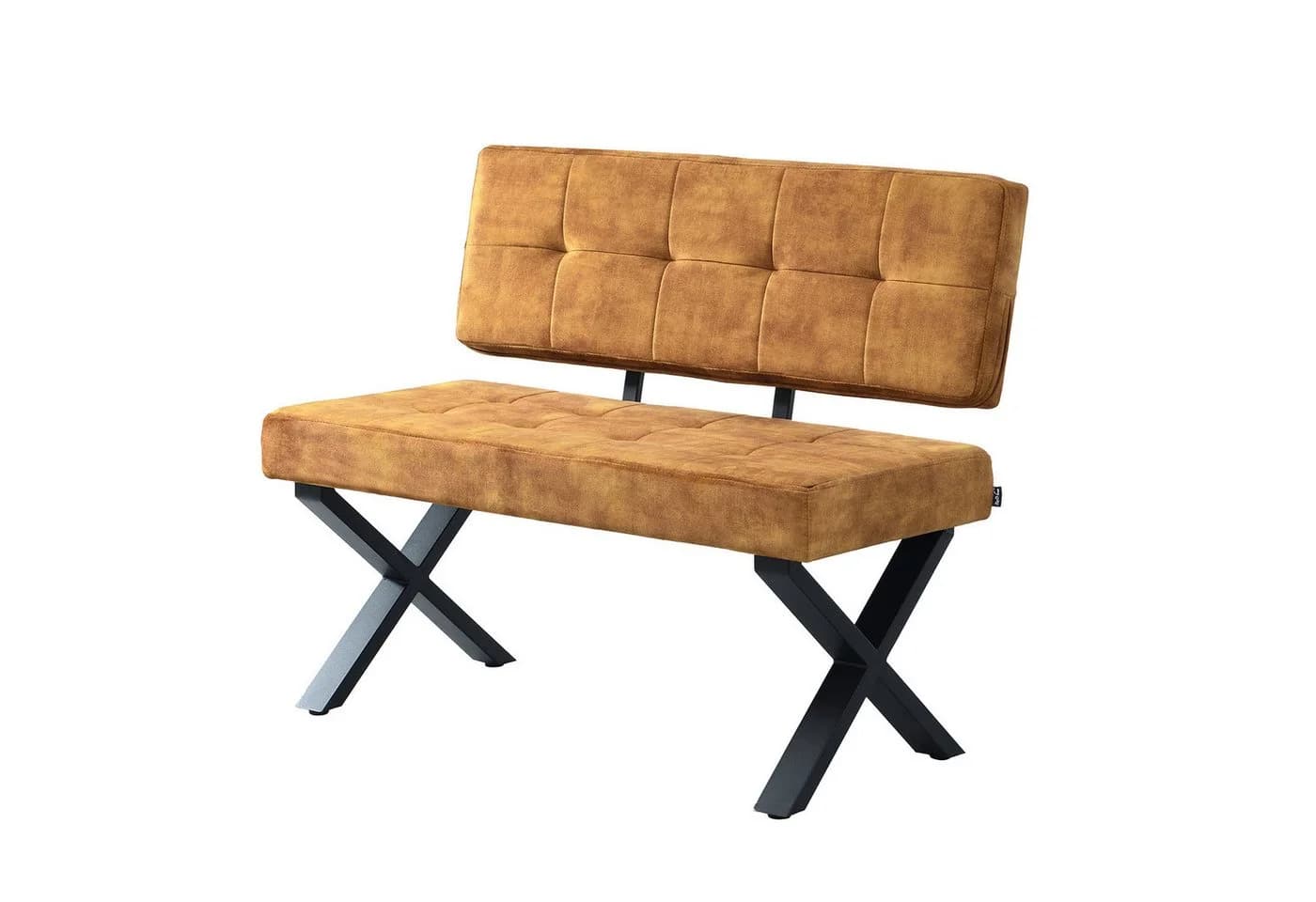 B&D home Eckbank EKA 2-teilig Industrial Style Gelb
