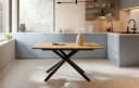 B&D home Esstisch LARS ausziehbar Industrial Betonoptik Bild 2