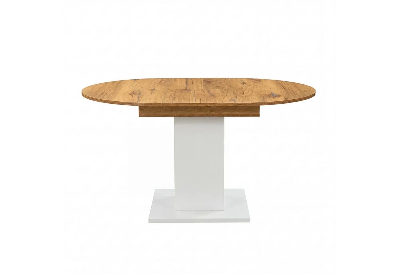 B&D home Säulen-Esstisch WIM rund ausziehbar 100-140cm