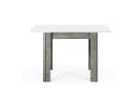 B&D home Esstisch LIVIUS ausziehbar Weiß/Beton Bild 3
