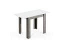 B&D home Esstisch LIVIUS ausziehbar Weiß/Beton Bild 5