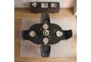 B&D home Essgruppe Wim & Tania 5-tlg. mit ausziehbarem Tisch grau Bild 1