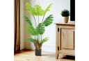 Arnusa Kunstbaum Monstera im Topf Grün Real-Touch Bild 4