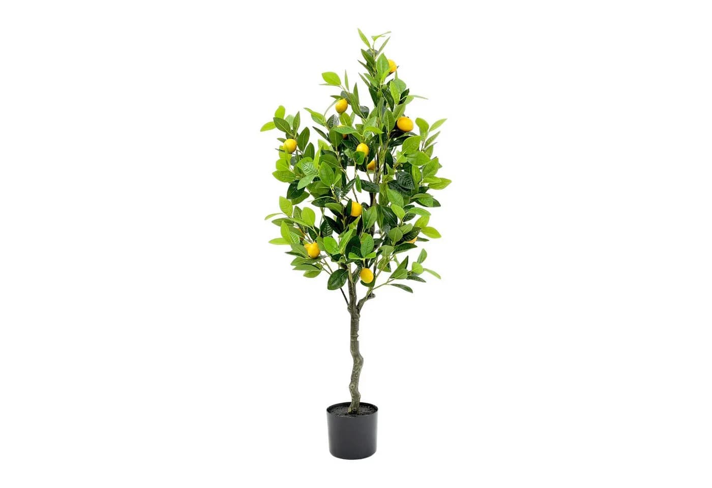Kunstpflanze Zitronenbaum Arnusa 120 cm Kunstbaum Mediterran - Bild 2
