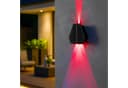 Arnusa LED Solarleuchte Außenwandleuchte RGB Blau Grün Rot Bild 4