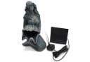 Arnusa Solar Wasserspeier Meerjungfrau Bronze-Optik mit Pumpe Bild 1