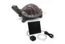 Arnusa Solar Wasserspeier Schildkröte Braun Polyresin Teichdekoration Bild 1