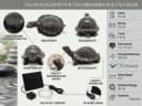 Arnusa Solar Wasserspeier Schildkröte Braun Polyresin Teichdekoration Bild 3