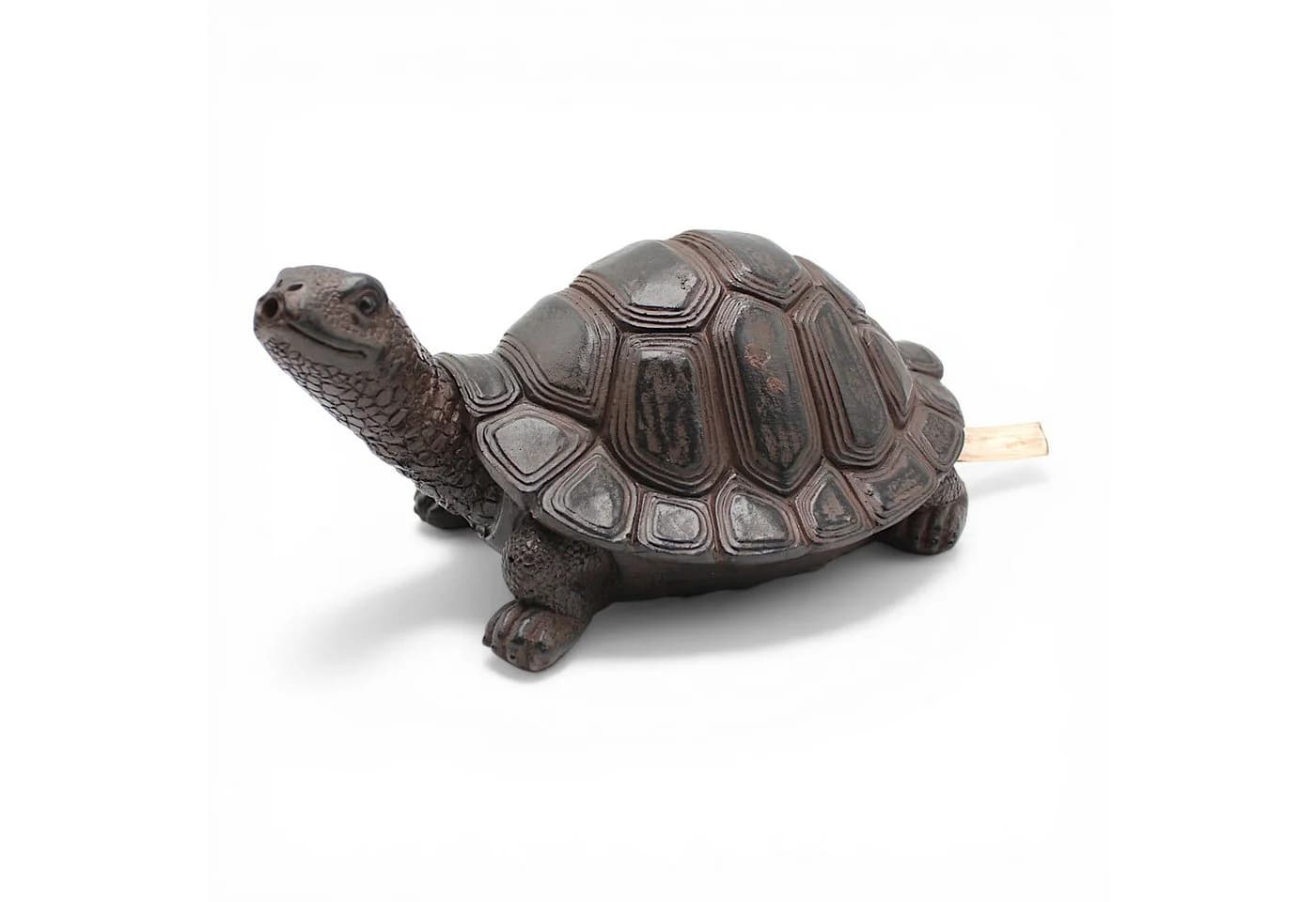 Arnusa Solar Wasserspeier Schildkröte Braun Polyresin Teichdekoration - Bild 5