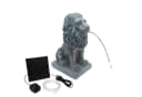 Arnusa Solar Wasserspeier Löwe Bronze-Optik mit Pumpe Bild 5
