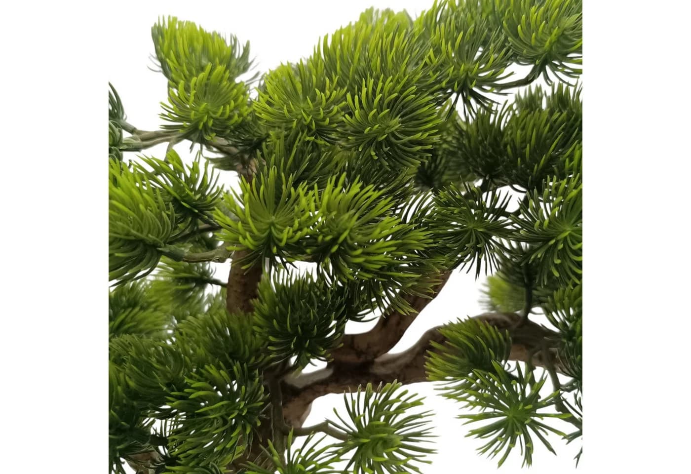 Arnusa Kunstbonsai 60 cm Kiefer Grün Schwarz Premium - Bild 3