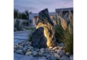Arnusa LED Gartenfelsen 48 cm Grau Polyresin Bild 5