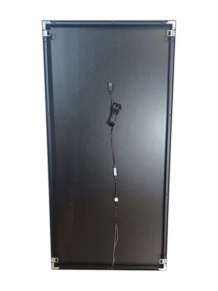 Arnusa LED-Wandbild Pferd Glas warmweiß mit Fernbedienung - Bild 4