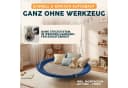 Caprisports Nestschaukel blau mit Abdeckhaube Bild 5