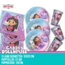 Party Factory Kindergeschirr-Set Gabby’s Dollhouse 48-tlg Bunt Bild 1