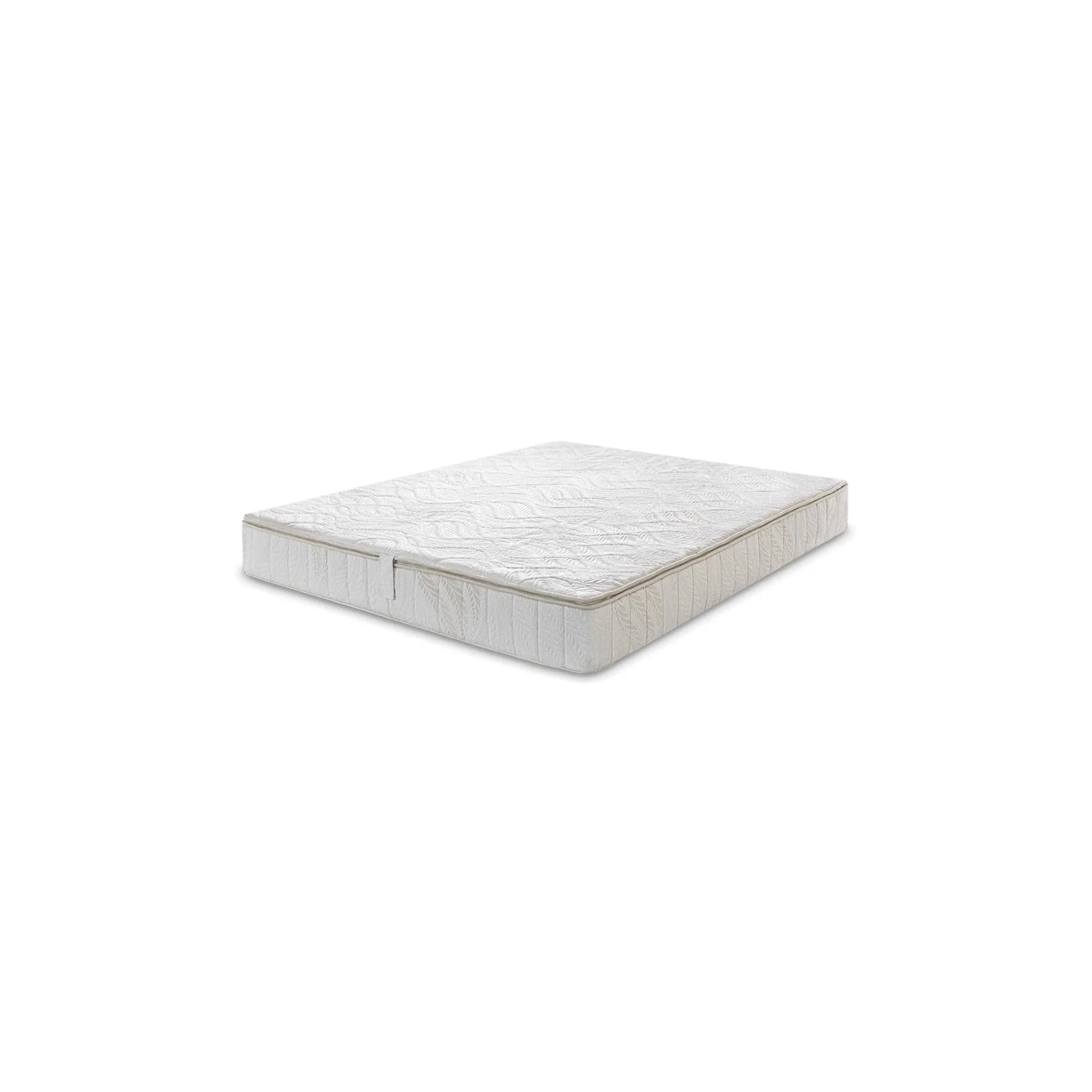 Letti Moderni Matratze Memory Wave Latex Weiß 150x190 cm