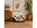 belviona Katzenbett 4-in-1 Wendekissen Oxford Braun/Beige Bild 2