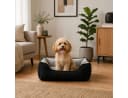 belviona Wendbares Hundekörbchen 2-in-1 Schwarz/Grau Bild 2