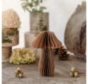 studio mkono Papierdeko Herbstdeko Pilz Honeycomb Braun Bild 3