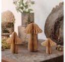 studio mkono Dekoobjekt Papierdeko Herbstdeko Pilz hellbraun Bild 1