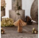studio mkono Dekoobjekt Papierdeko Herbstdeko Pilz hellbraun Bild 2