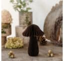 studio mkono Papierdeko Herbstdeko Pilz Dunkelbraun Honeycomb Bild 3