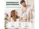 MerryXmas Weihnachtsgirlande Ø 10 cm 10 Meter Dekoration Bild 1