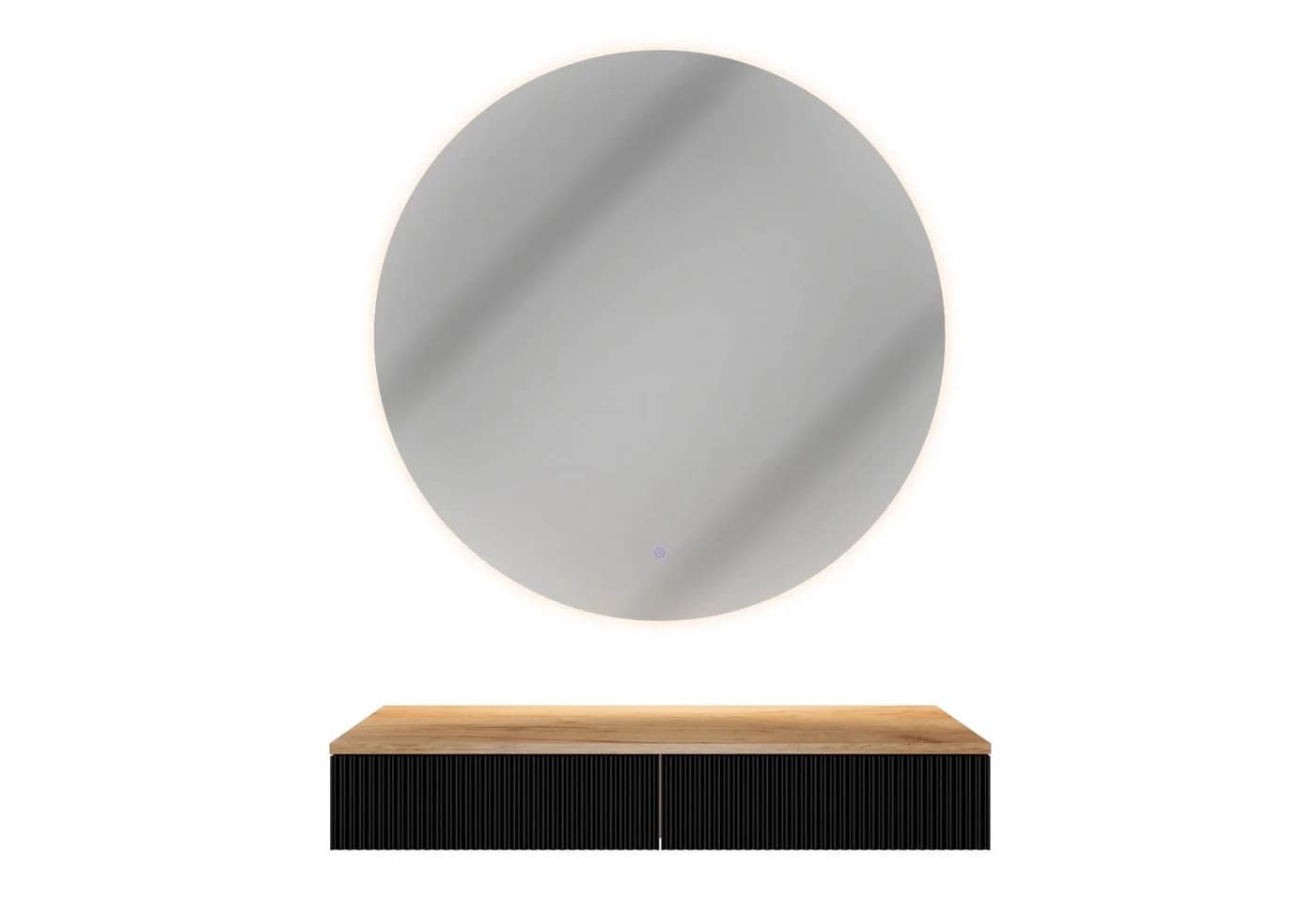 Planetmöbel Garderoben-Set AMYRA mit Spiegel und LED-Beleuchtung - Bild 5