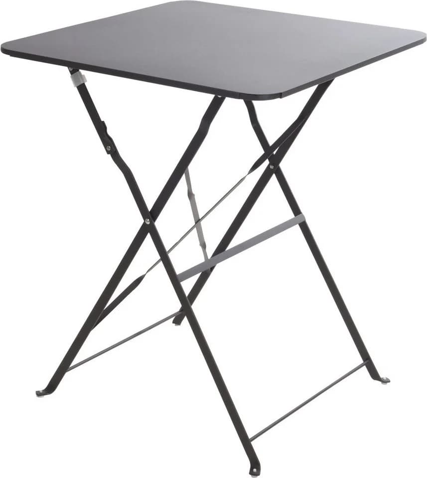 Koopman Klapptisch 60x60cm Anthrazit Metall Modern - Bild 2