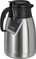 Koopman Isolierkanne 1,5L Edelstahl Silber Schwarz Auslaufsicher Bild 3