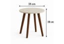 Koopman Beistelltisch 38x35cm Vierbeiner Holz Bild 3