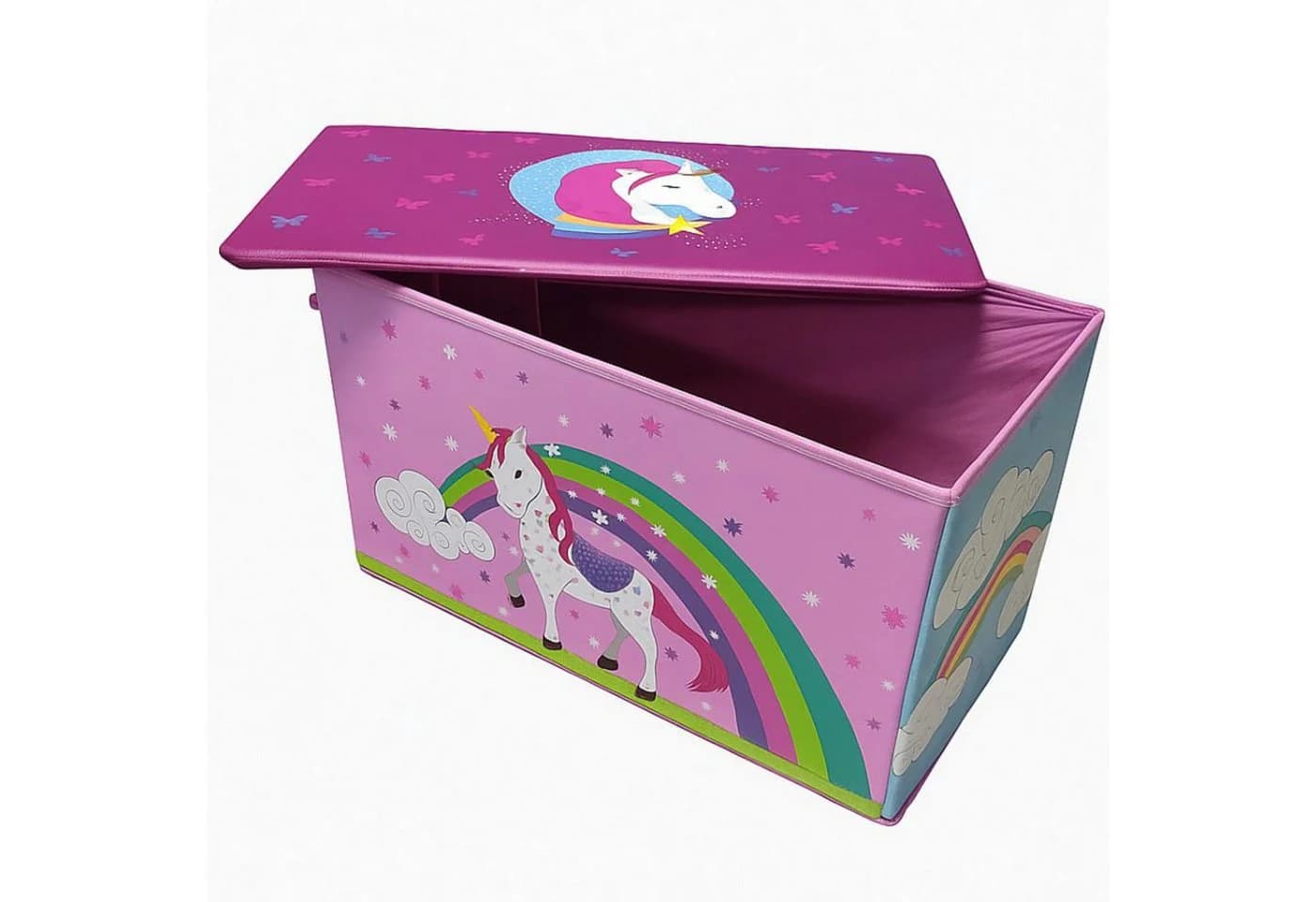 Koopman Aufbewahrungsbox Spielzeugkiste Einhorn 60L - Bild 4