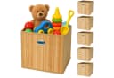 Koopman Aufbewahrungsbox Bambus Faltbar 6er Set Bild 1