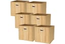Koopman Aufbewahrungsbox Bambus Faltbar 6er Set Bild 3