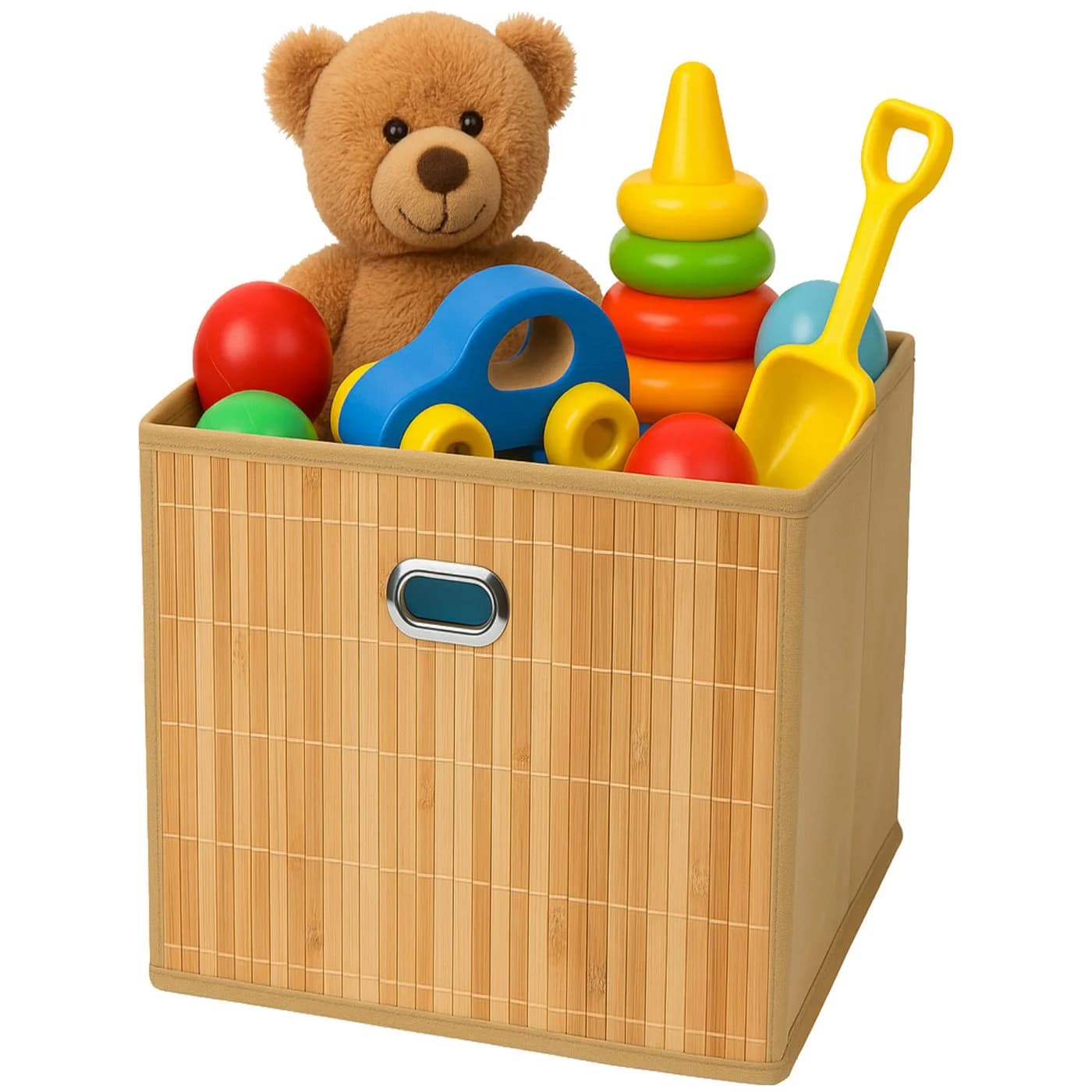 Koopman Aufbewahrungsbox Bambus Faltbar 6er Set - Bild 4