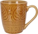 Koopman Kaffeetasse 6er Set Keramik 390ml Grün Beige Braun Bild 4