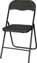Moderner Klappstuhl in Schwarz Bild 4