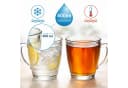 Koopman Teetasse 400ml 6er Set Transparent Gehärtetes Glas Bild 5