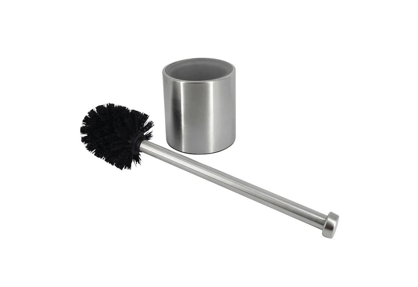 Haushalt International Toilettenbürste Edelstahl 2er Set mit Glas - Bild 3