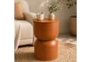 Koopman Beistelltisch Metall Sanduhr Terracotta Bild 2