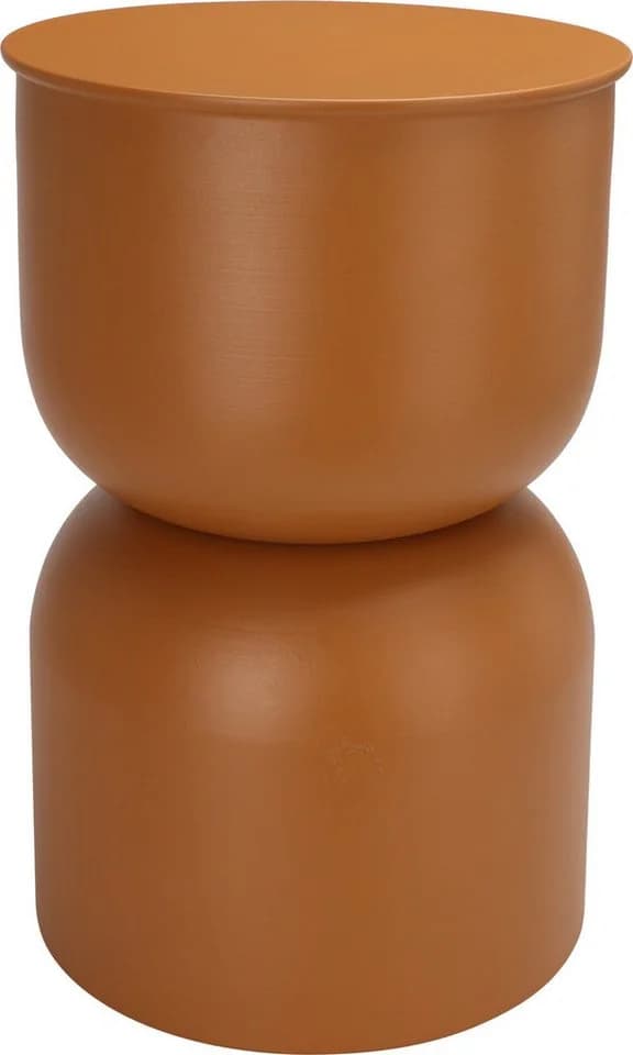 Koopman Beistelltisch Metall Sanduhr Terracotta - Bild 3