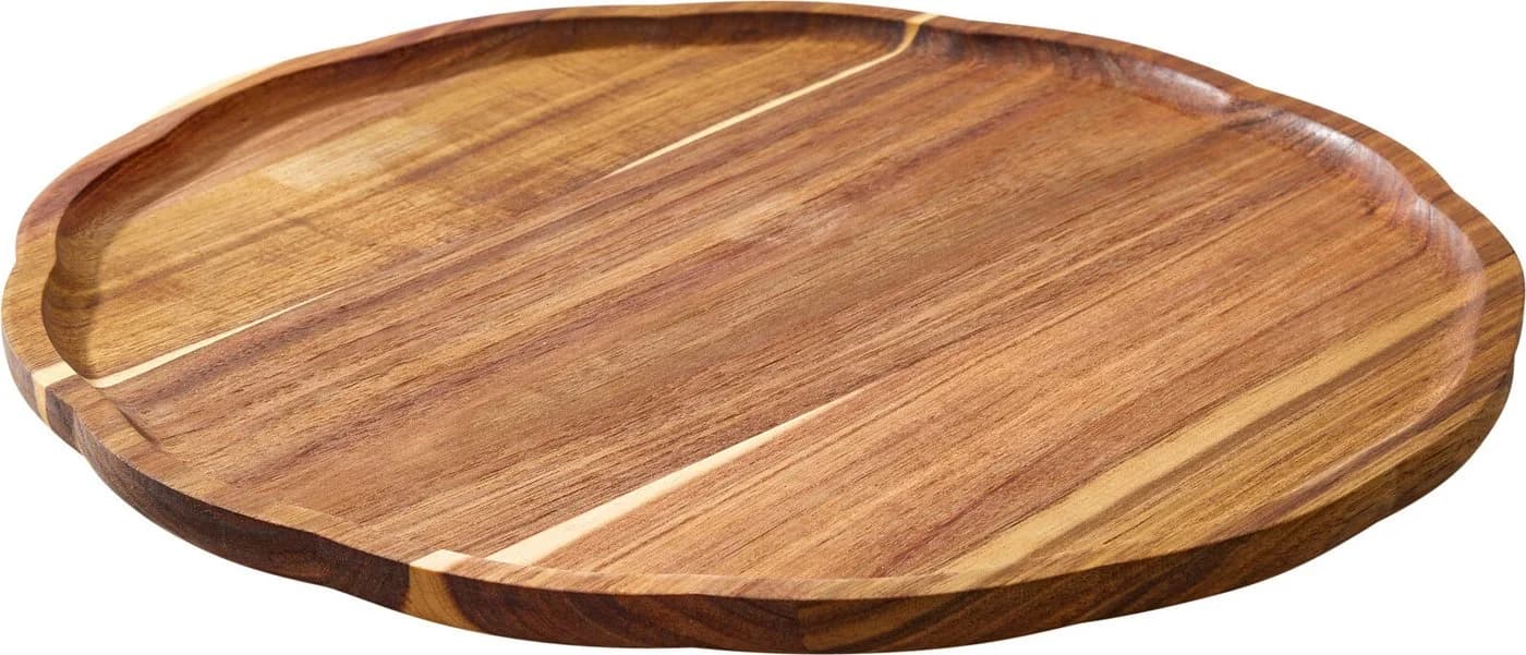 Koopman Tablett aus Akazienholz 33 cm Braun - Bild 3