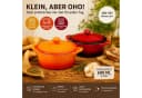 Koopman Ofenschale 2er Set Keramik Orange Rot mit Deckel Bild 2
