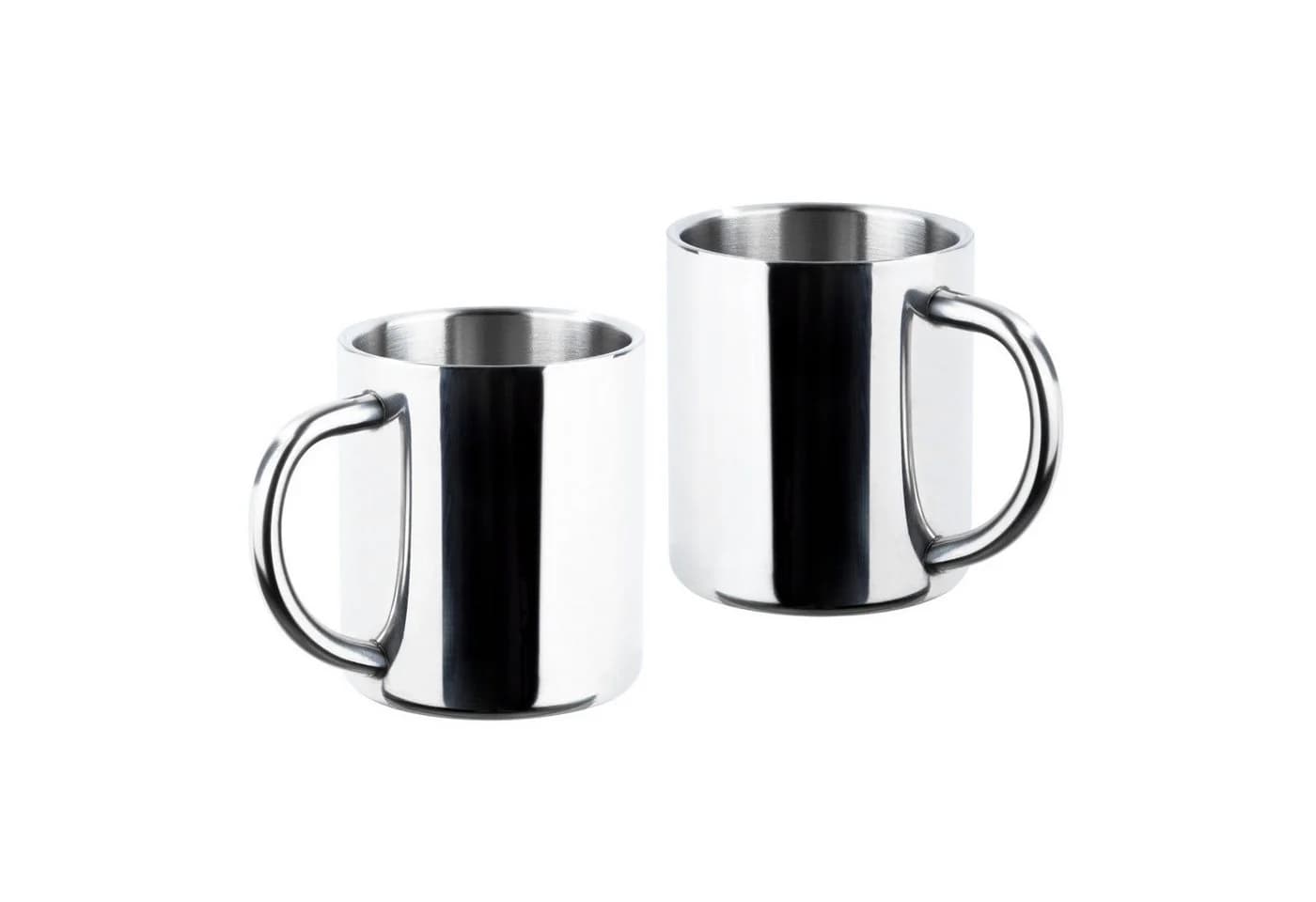 Haushalt International 4-tlg. Campingbecher Set Edelstahl Doppelwandig Silber - Bild 5