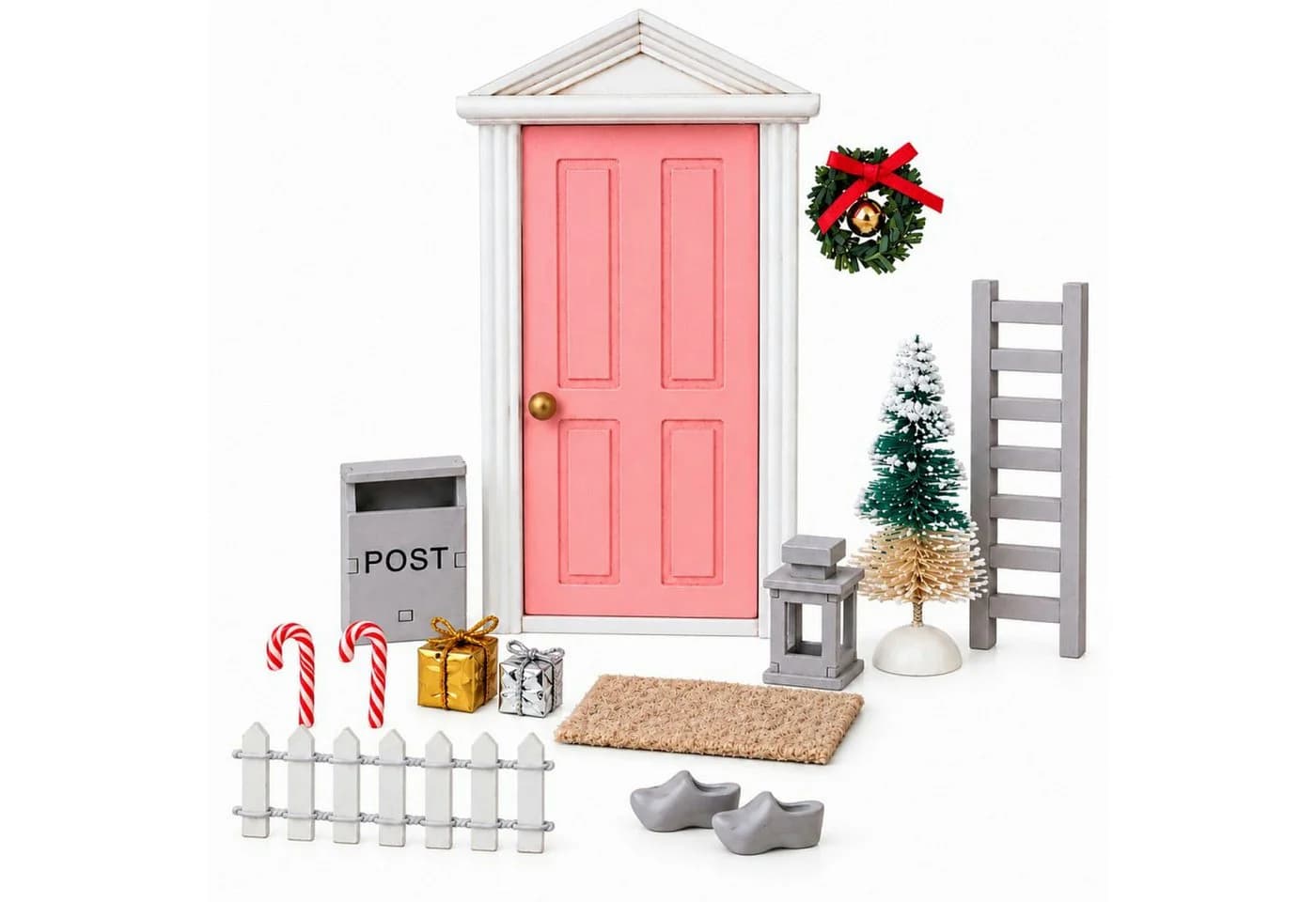 Haushalt International Wichteltür Set 16tlg. Bunt Weihnachten - Bild 5