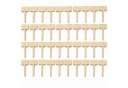 Koopman Gartenstecker Pflanzenstecker Beschriftung Holz 40er Set Bild 4