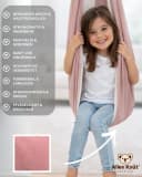 Alles Knüt Therapieschaukel Rosa Indoor Tuchschaukel Kinder Bild 1